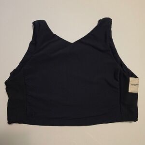 For Them Binder Max Solid Black Sleeveless Crop Top Chest Binder Size Hypnotic